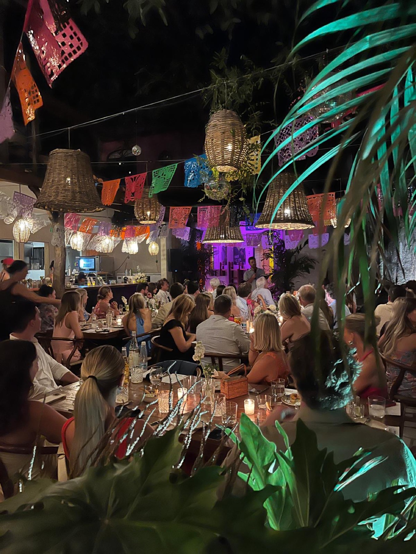 The Embers tropical patio in Sayulita