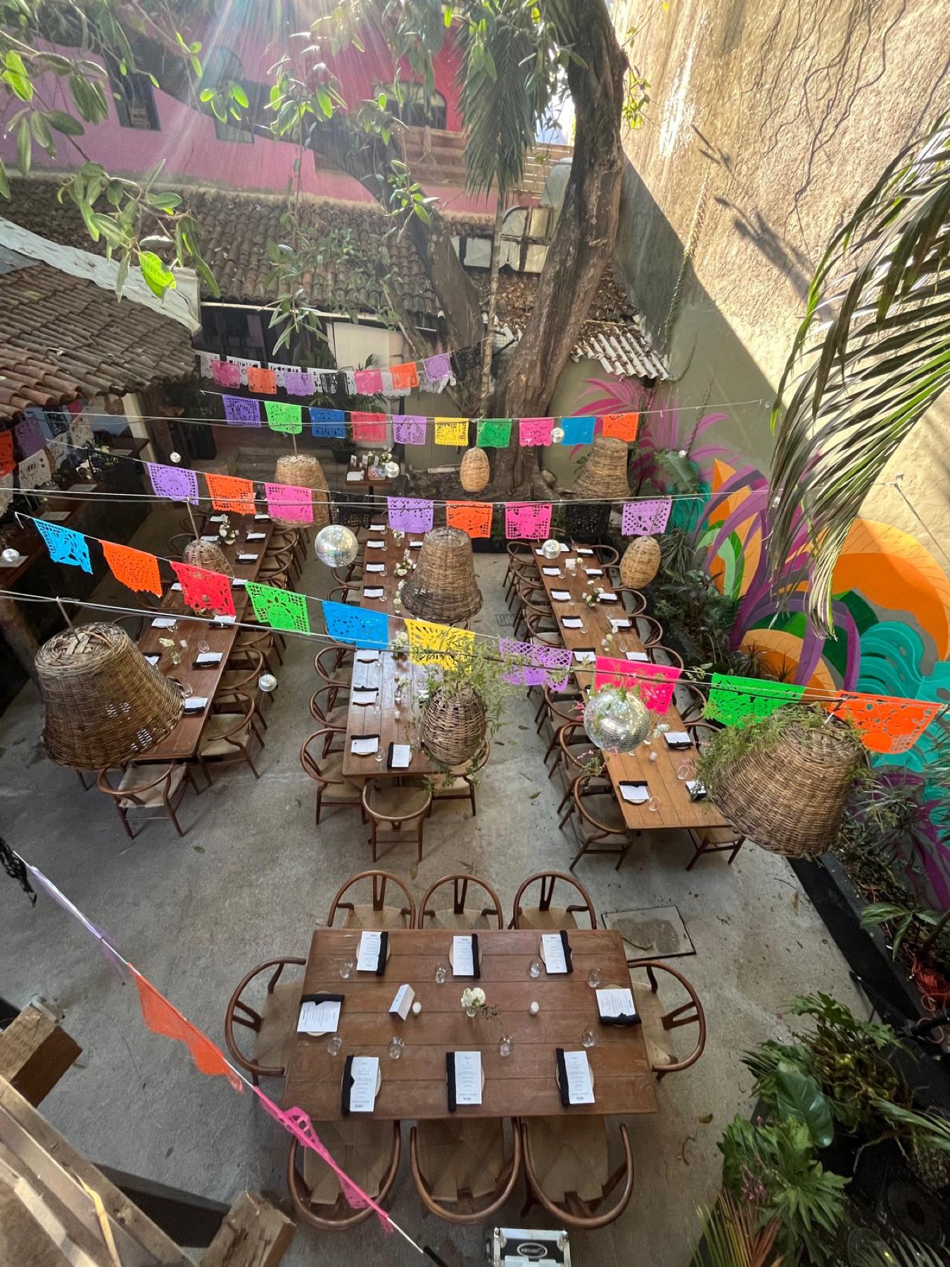 Long-table dinner at Habibi in San Pancho